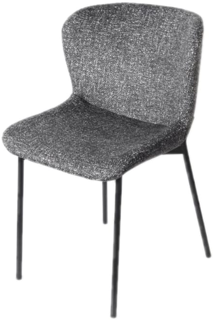 DS4U - Vera eetkamerstoel stof - donkergrijs