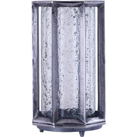 PTMD - Windlicht Connhal - Zwart - 20x20x34cm