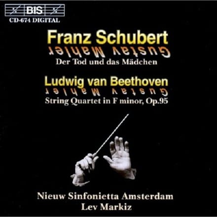 Nieuw Sinfonietta Amsterdam, Lev Markiz - Franz Schubert Arranged For String (CD)