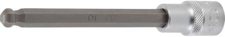 BGS Dopsleutelbit - lengte 140 mm - 1/2 - binnenzeskant met kogelkop 10 mm
