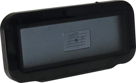 Nuova Rade Radio-cd-spelerkapje Wit 110 x 235 mm