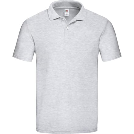 Fruit of the Loom Heren Origineel Polo Shirt (Heide Grijs)