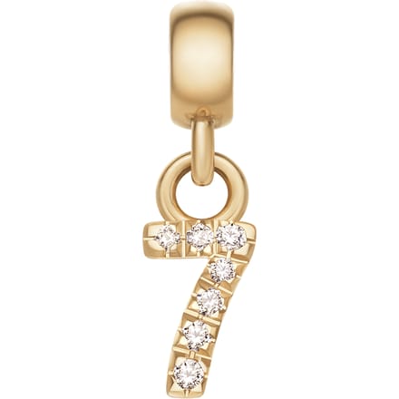 Daniel Wellington DW Charm Number 7 Gold