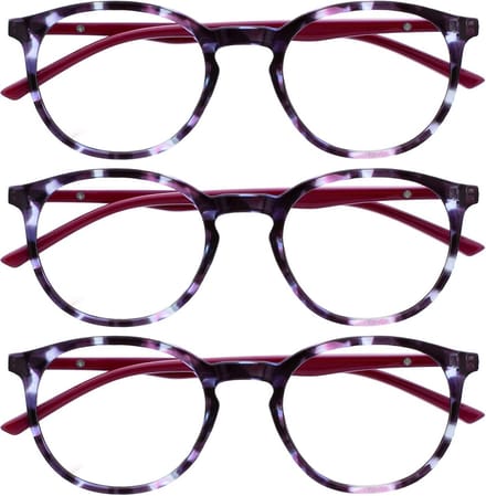 3-Pack Blauwlicht Bril Computer Gaming Unisex Bescherming
