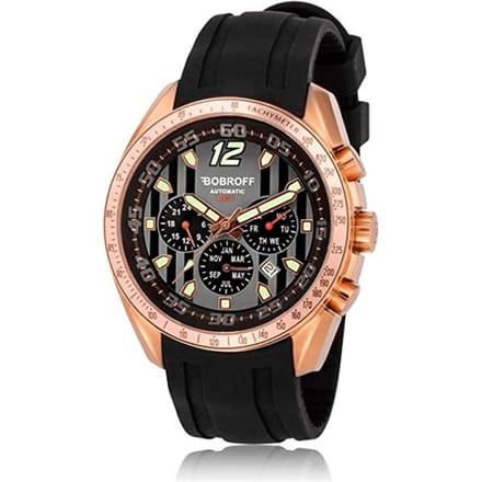 Bobroff Heren Horloge BF0016V2GN 42mm 10 ATM