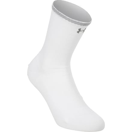 Under Armour Velociti Lite Crew  Hardloopsokken Unisex-wit, wit
