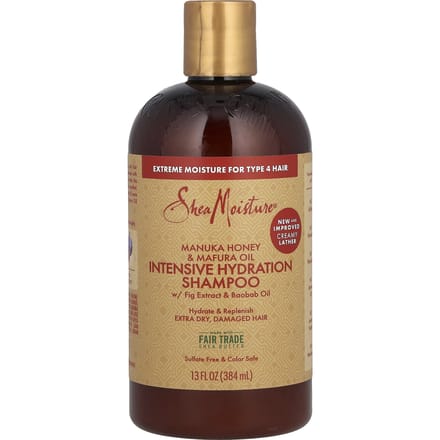 Manuka Honing & Mafura Olie, Intensief Hydraterende Shampoo, Extra Droog, Beschadigd Haar, 13 fl oz (384 ml)