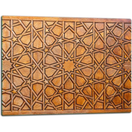 TMK ArtDeko - Snijplank - 52x40 cm - Mozaïek - Glas