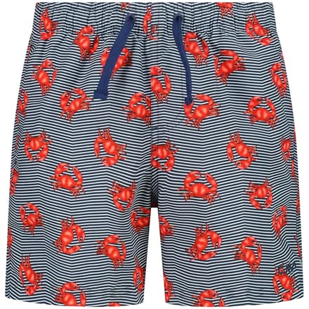 Gestreepte zwemshort met krabmotief kind CMP