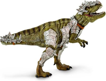 Safari Dinosaurus T-rex Junior 16,5 X 11,4 Cm Rubber Groen