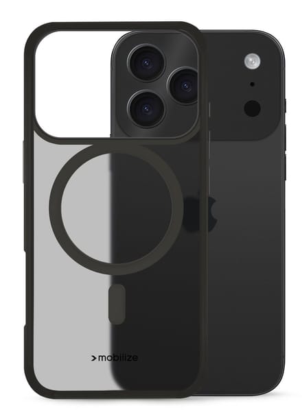 Mobilize Compatible Hybrid Pro Case - Geschikt voor Apple iPhone 17 Pro Max - Black - Geschikt voor MagSafe opladen