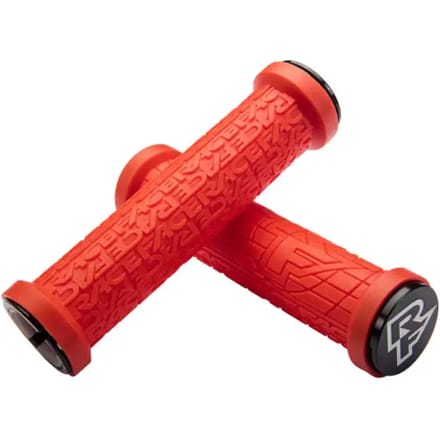 Race Face Grippler handvatten, red Diameter 30mm