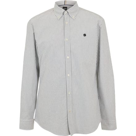 Boss H-Roan Oxford Overhemd (Donkerblauw/Grijs)