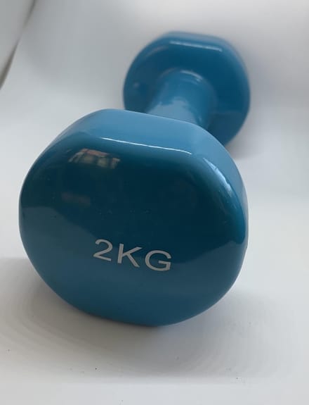 Dumbbellset kleur Petrol 2x2kg