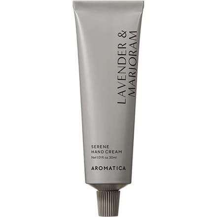 [AROMATICA] Serene Hand Cream Lavender & Marjoram 30ml gray
