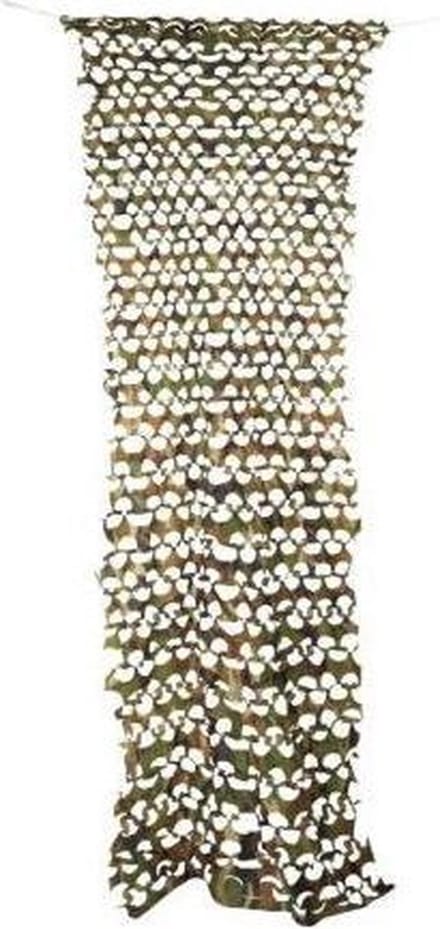 Camouflagenet 230 X 80Cm - Antraciet - 2 Persoons