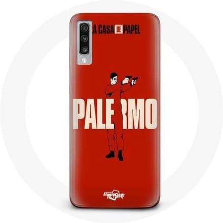 Coque pour Samsung Galaxy A70 La casa de papel Palermo dessin