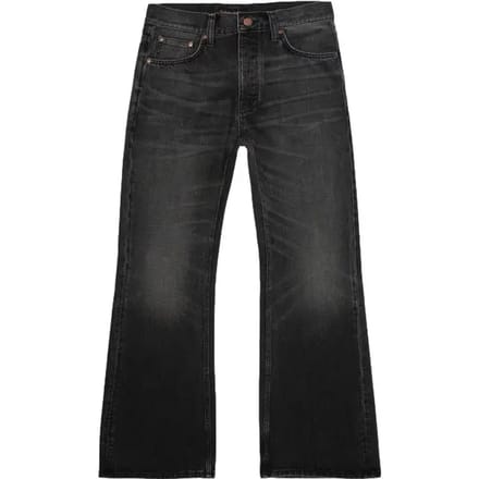 Flared jeans Nudie Jeans Glenn Black Storm Black