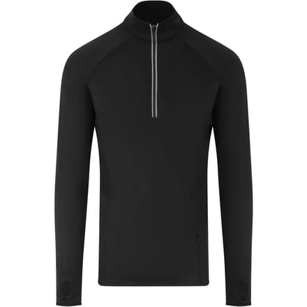 Herensportshirt 'Cool-Flex 1/2 Zip Top' Black - M