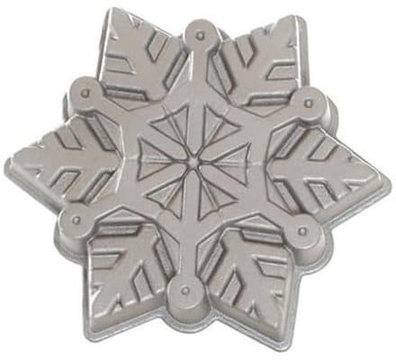 Sneeuwvlok Bakvorm voor Perfecte Taarten en Desserts