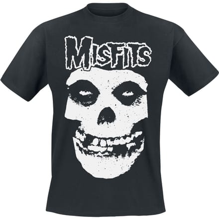 Misfits T-shirt - White Logo - S tot 4XL - voor Mannen - zwart