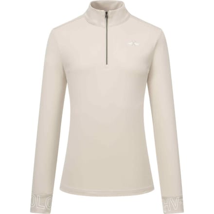 Technisch paardrijpoloshirt met lange mouwen voor dames HV Polo Tess
