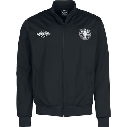 Wacken Open Air Trainingsjas - Soccer Trackjacket - S tot 5XL - voor Mannen - zwart