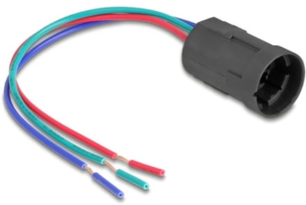 Delock Socket for 19 mm 3 pin Push Button or Switch