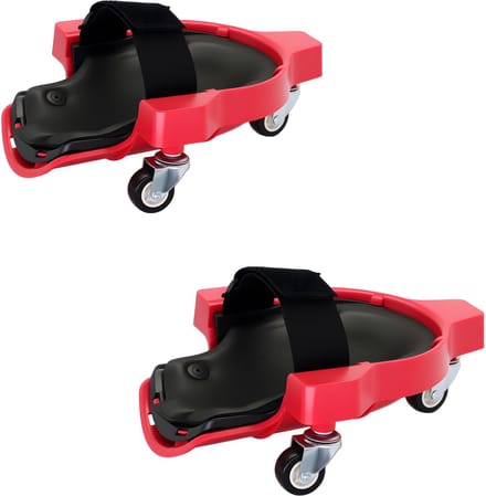 Kniebeschermers tuin - tot 100 kg - rood