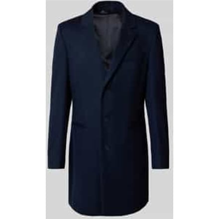 Regular fit lange wollen jas met kasjmier - BECKHAM x BOSS
