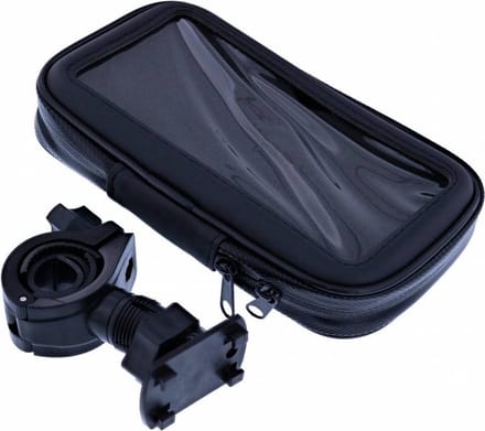Zwart Fiets Houder Universeel Waterdicht & Shockproof Medium