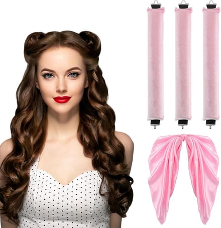 Heatless Curls - Krulspelden - Haar Krullers Zonder Hitte - Praktisch