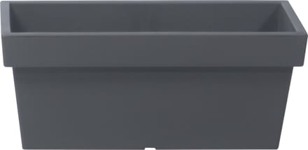 Prosperplast Plantenbak/bloembak - terras/balkon - kunststof - 79 x 35 x 33 cm - steengrijs