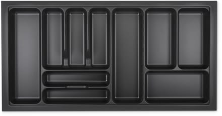 Orga-Box I Bestekbak lavagrijs 1000 mm voor Tandembox u. ModernBox