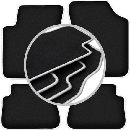 CARLUX-SILVER automatten voor: Kia Picanto I hatchback (2003-2011)