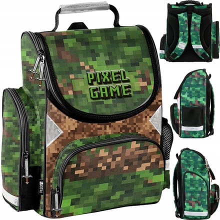 Minecraft Schooltas Jongens 1-4 Klassen - Ergonomisch en waterdicht
