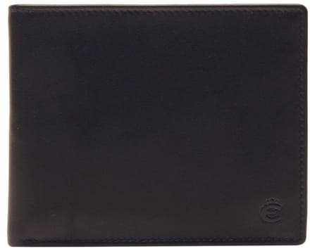 Esquire portemonnee Logo 10 Wallet Black zwart