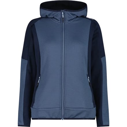 Dames fleece met capuchon CMP Grid Tech