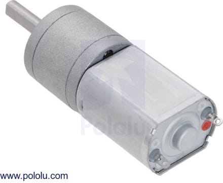 313:1 Metal Gearmotor 20Dx46L mm 6V CB Pololu 3709