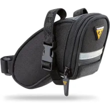 Topeak Aero Wedge Packs Micro Zadeltas - Strap - 0.45 liter - Zwart
