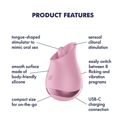 Satisfyer 'Tongue Player', 7,5 cm