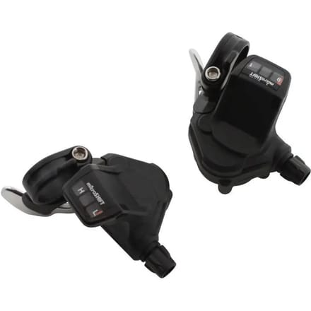 Paar racefiets hendels voor dubbel-dubbel stuur P2R Push-Pull Shimano
