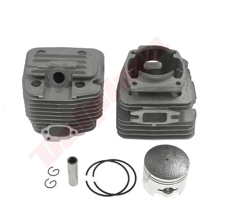 Cilinder met zuiger passend op Chinese kettingzaag 47,5mm 62cc