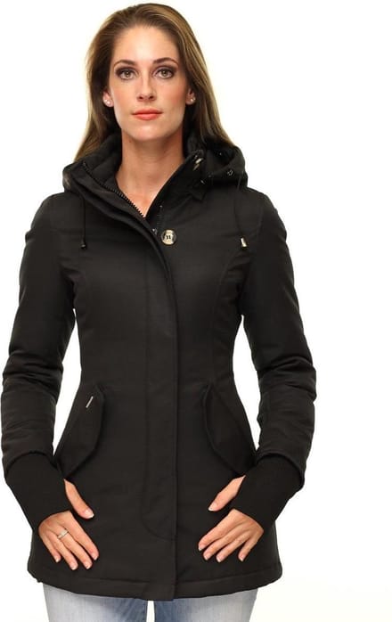 Versano Rani N Parka Dames Winterjas 3XL - Zwart