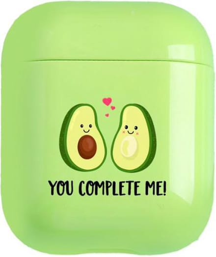 Hidzo hoes voor Apple's Airpods - Hard Case - You Compleet Me - Groen