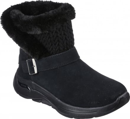 Skechers - GO WALK ARCH FIT BOOT - Black/Black - 37