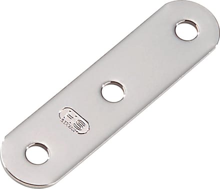 Seilflechter - Wantputting Plaat - RVS - Maat: 80x20mm