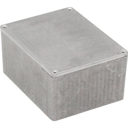 Hammond Electronics 1590PP Universele behuizing 121 x 95 x 61 Aluminium Natuur 1 stuk(s)
