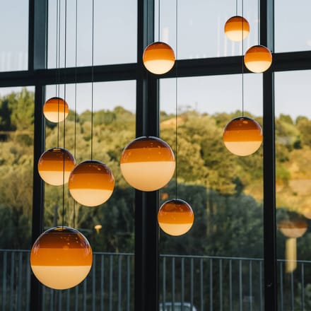 MARSET LED hanglamp Dipping Light Ø 13 cm oranje