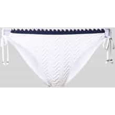 slim fit bikinibroekje met structuurpatroon model 'Jada'